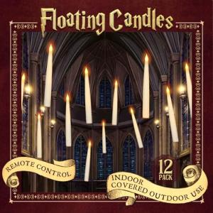 Floating LED Candles - 12pcs Halloween Decor