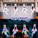 Light Up Ghost Decorations for Halloween - 2 Pack