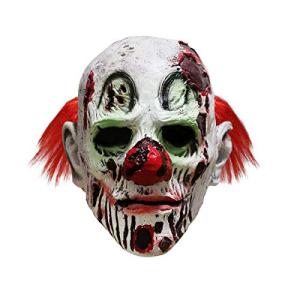 Scary Evil Clown Zombie Mask for Halloween