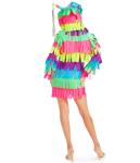 Women's Hooded Long Sleeve Pinata Costume Dress