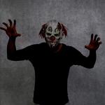 Scary Evil Clown Zombie Mask for Halloween