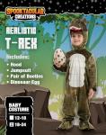 Realistic T-Rex Dinosaur Costume for Kids