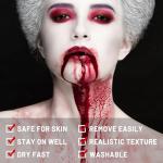 Realistic Fake Blood Spray Set for Halloween Costume