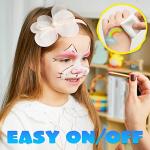 42PCS Non-Toxic Face and Body Paint Crayons Set
