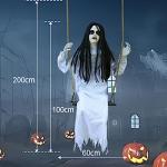 Hanging Creepy Girl Halloween Decoration Prop