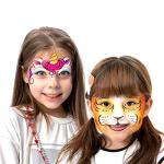 42PCS Non-Toxic Face and Body Paint Crayons Set