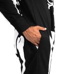 Men's Comfy Skeleton Jumpsuit with Hood