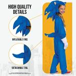 Kids Deluxe Sonic the Hedgehog Costume, Medium