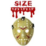 CASA CLAUSI Horror Hockey Mask for Halloween Costumes