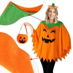 3-Piece Women's Pumpkin Costume with Accessories