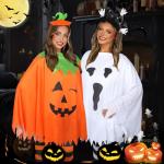 4 Piece Women's Ghost Costume Set for Halloween