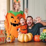 3-Piece Women's Pumpkin Costume with Accessories