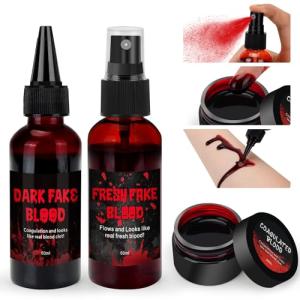 3PCS Realistic Fake Blood Makeup Kit