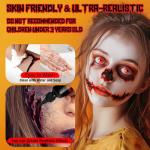 3PCS Realistic Fake Blood Makeup Kit