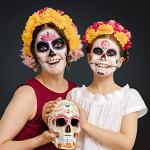 Glow in the Dark Black & White Face Paint Set