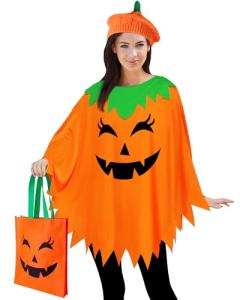 3-Piece Pumpkin Costume Set for Women