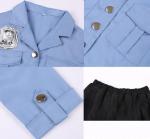 Girls Police Officer Costume for Halloween Fun