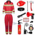 Boys Fireman Costume for Halloween Dress-Up