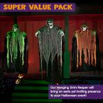 3 Pack Halloween Hanging Grim Reapers Decor