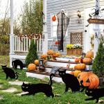 6ct Black Cat Glow-in-the-Dark Yard Signs
