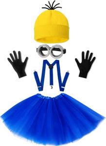 Women’s Halloween Costume: Beanie, Goggles, Dress & More