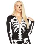 Skeleton Bodysuit for Women - Flattering Halloween Costume