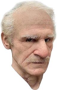 Realistic Halloween Masks: Old Man & Horror