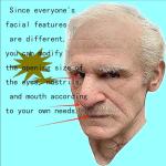 Realistic Halloween Masks: Old Man & Horror
