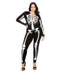 Skeleton Bodysuit for Women - Flattering Halloween Costume