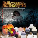 Halloween Special Effects Makeup Kit with Latex