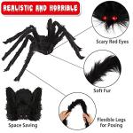HengsolTalk Giant Spider Decorations - 3 Pack
