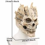 Deluxe Skull Mask for Halloween Cosplay Fun