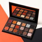 18-Color Matte Eyeshadow Palette for Halloween Looks