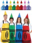 Funny Gnome Cone Hats and Crayon Apron Set
