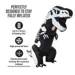 Kids Inflatable Dinosaur Skeleton Costume for Halloween