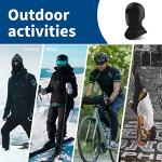 UPF 50+ Black Balaclava Ski Mask