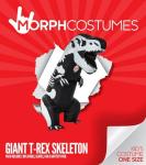 Kids Inflatable Dinosaur Skeleton Costume for Halloween