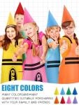 Funny Gnome Cone Hats and Crayon Apron Set
