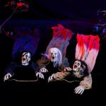 3 Pack Spooky Hanging Ghosts and Skeletons Decor