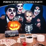 Halloween Face Paint Kit for Kids and Adults