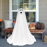 Light-Up Spooky Ghost Dog Decoration for Halloween