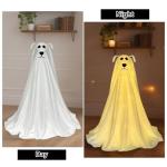Light-Up Spooky Ghost Dog Decoration for Halloween