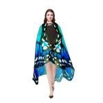 Adult Butterfly Halloween Costume with Wings and Cape
