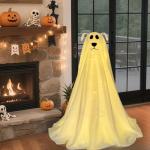 Light-Up Spooky Ghost Dog Decoration for Halloween