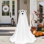 Light-Up Spooky Ghost Dog Decoration for Halloween