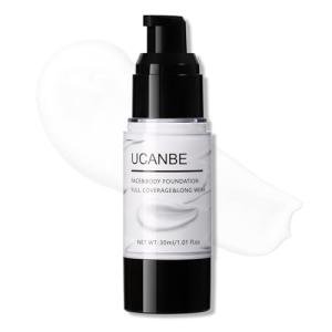 UCANBE White Foundation for Halloween Costume Makeup