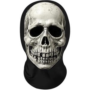 Skull Mask Spandex Veil for Halloween Costumes