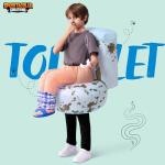 Funny Inflatable Toilet Costume for Kids Halloween