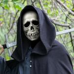 Skull Mask Spandex Veil for Halloween Costumes