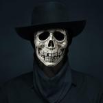 Skull Mask Spandex Veil for Halloween Costumes